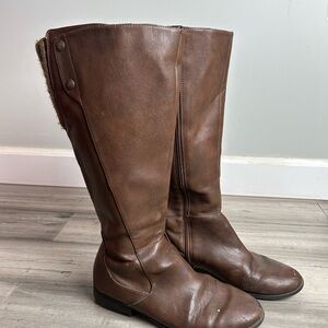Life Stride Brown Over the Knee Boots